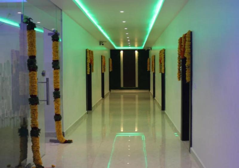 Hotel Lalitha Karunya Residency A/C Bāpatla Exterior foto